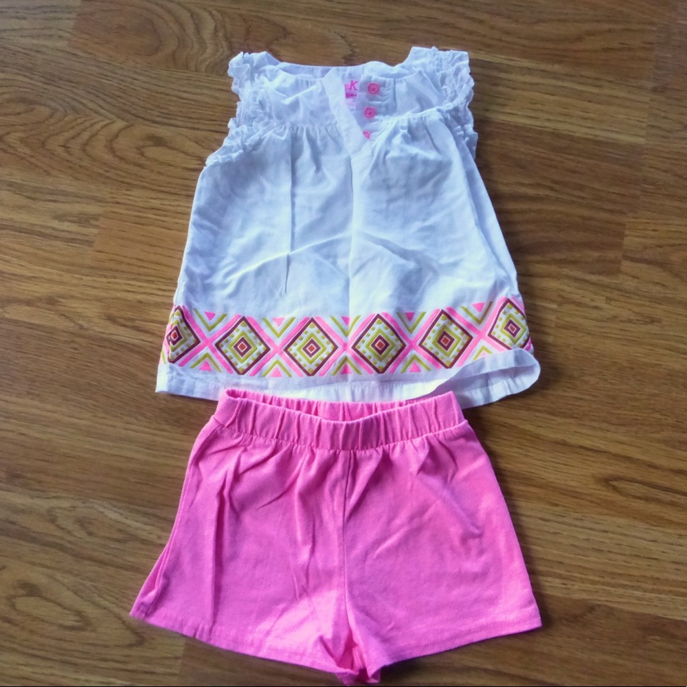 OshKosh Pink and White Outfit